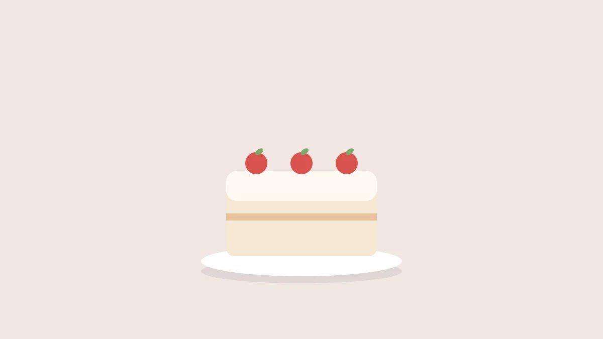 いちごののったショートケーキ