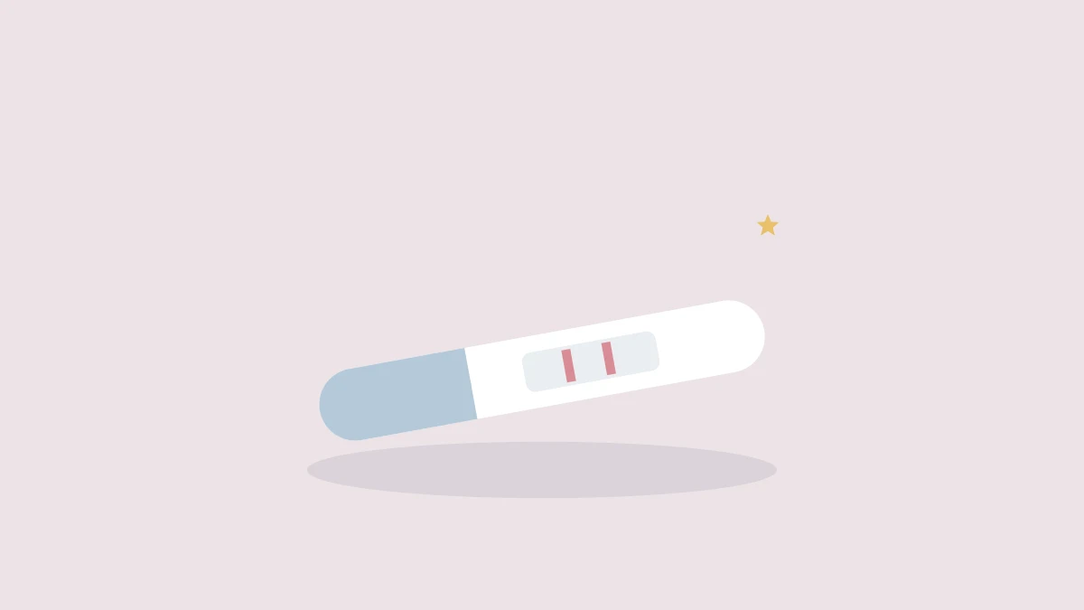 2本の線が出た妊娠検査薬
