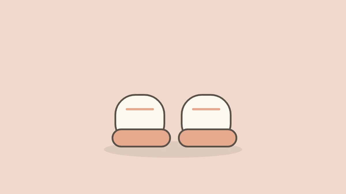 並んだ赤ちゃんの靴